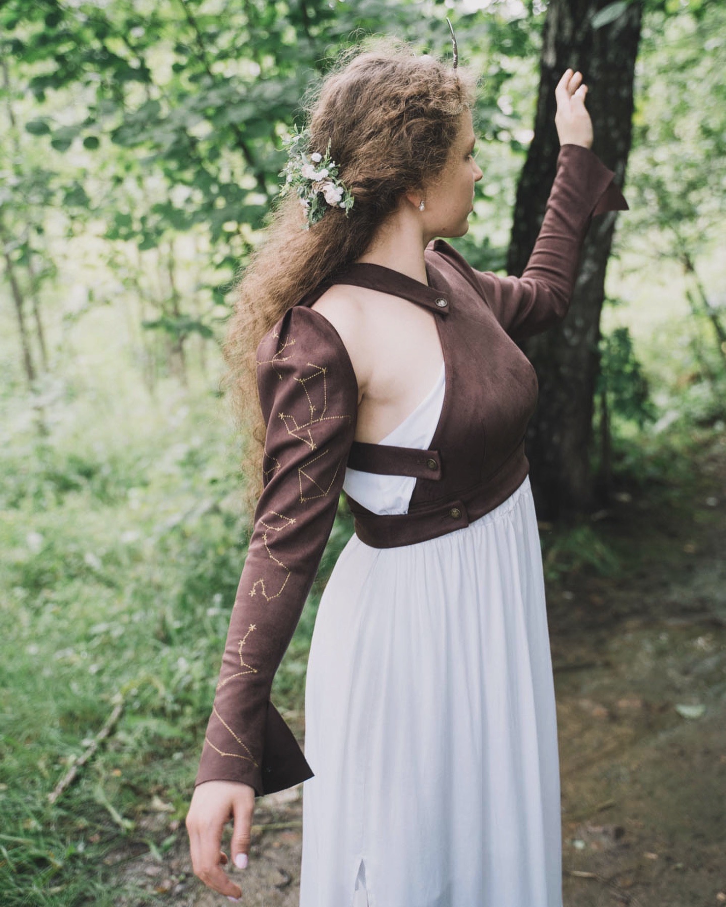 Жакет со съемным рукавом  Артемида