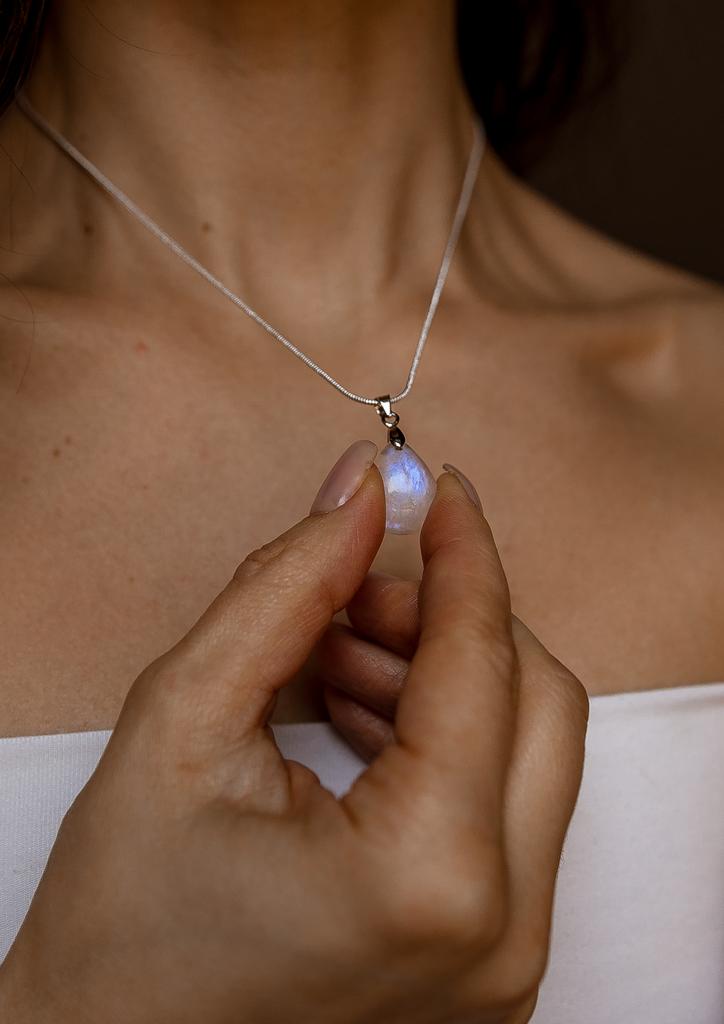 лунный камень, подвеска с лунным камнем