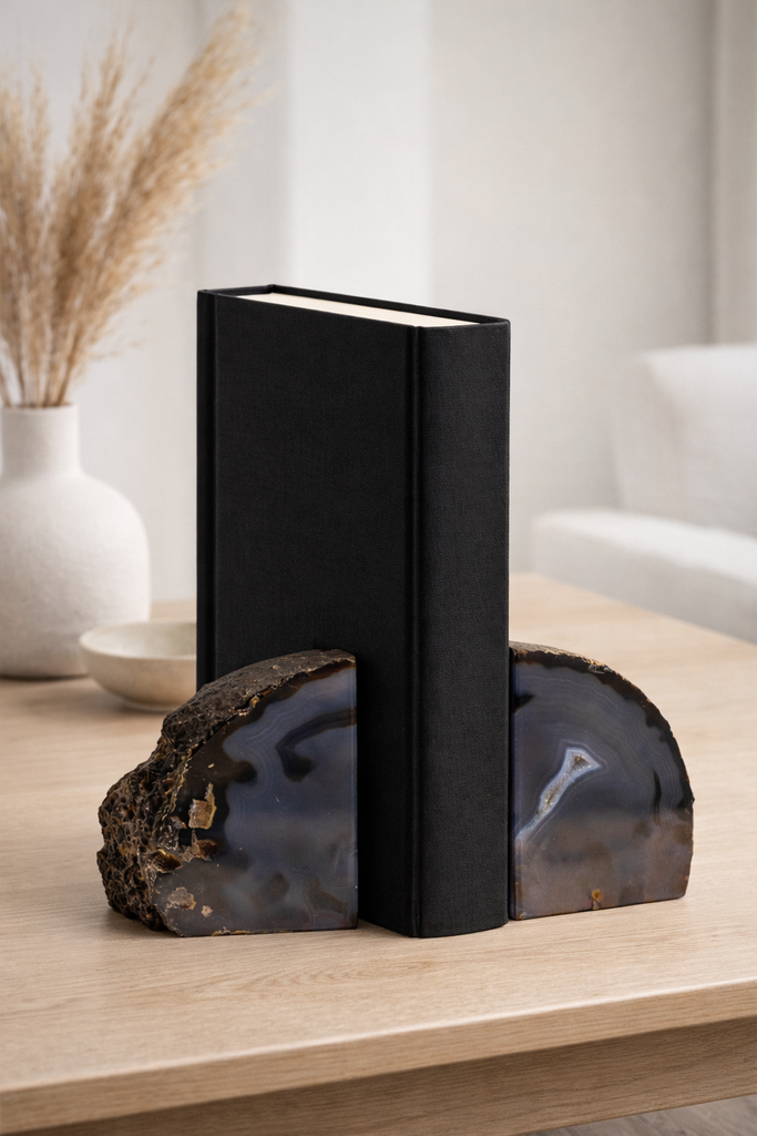 Подставка для книг из агата