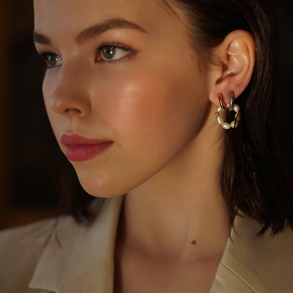 Серьги PEARLY из жемчуга