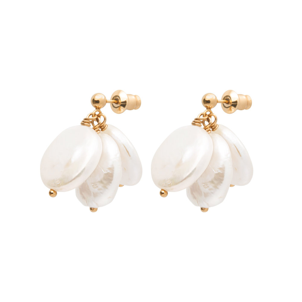 Серьги LAMARA с жемчужинами