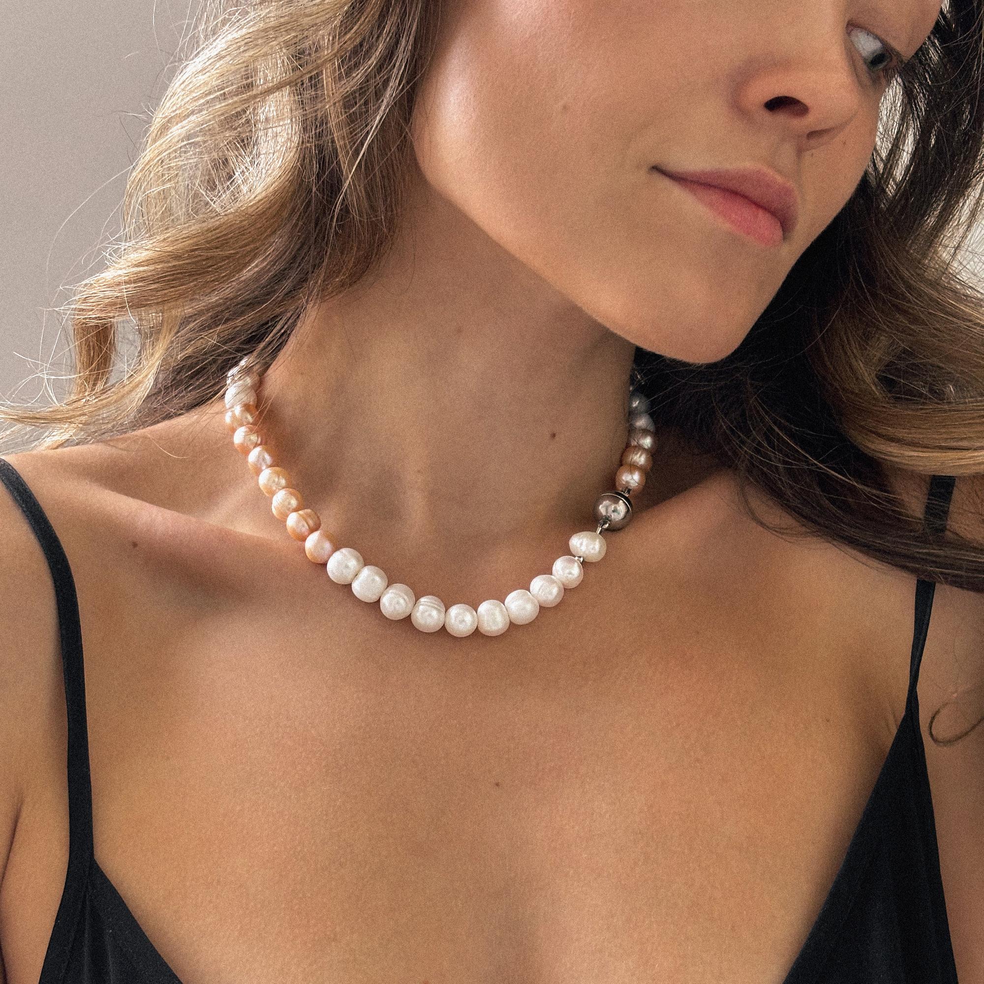 Чокер COOL CAT из жемчуга