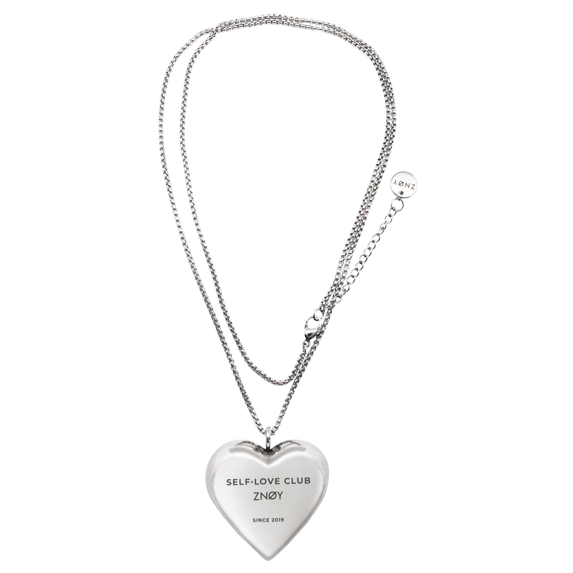 Колье SELF LOVE CLUB с сердцем