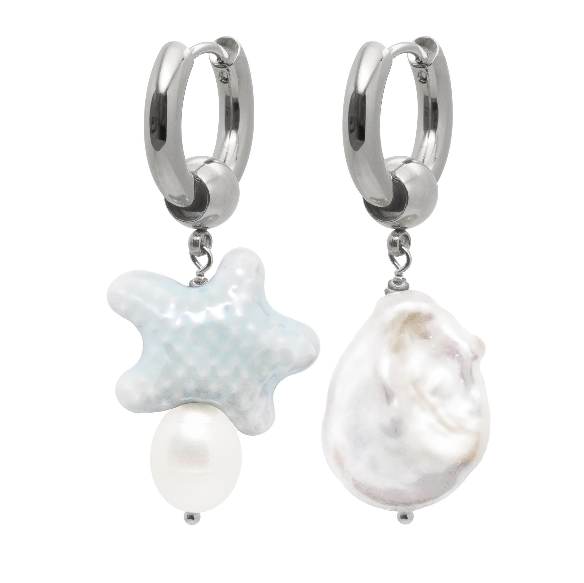 Серьги LA MER с жемчугом