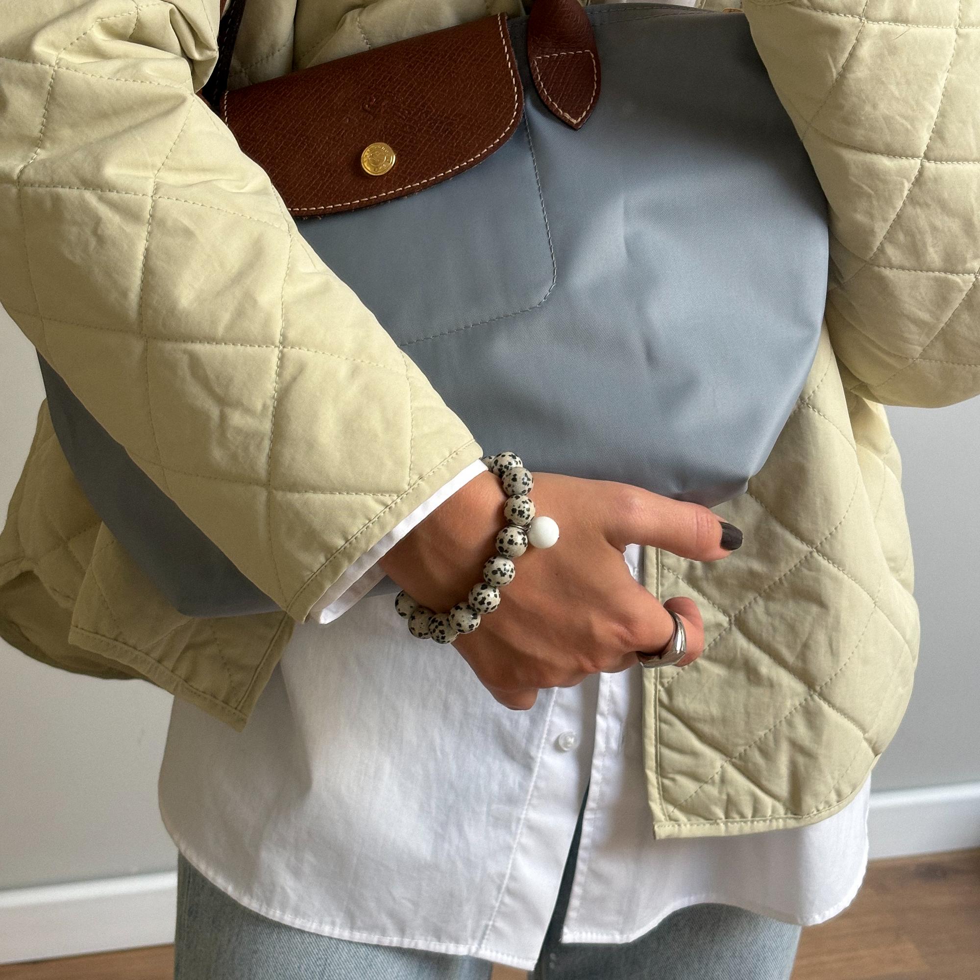 Браслет SPOTTED из яшмы