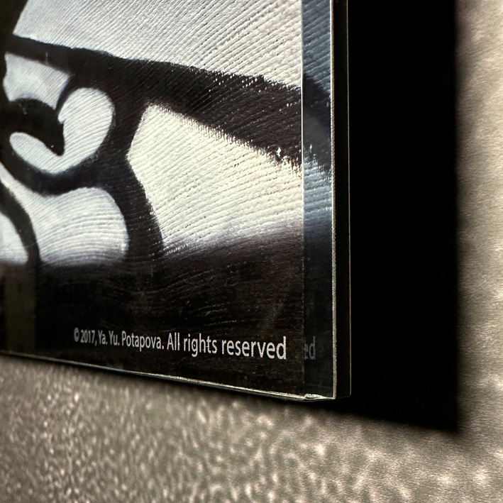 Современная принт-картина Deluxe, Анубис "Уважение", 50х40 см, стекло