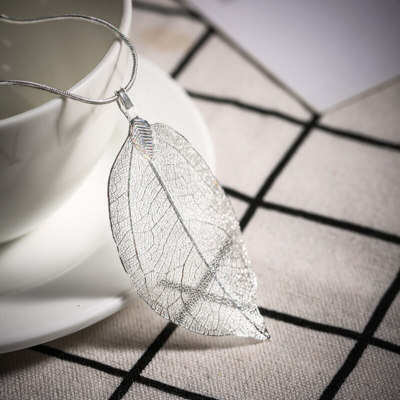 Подвеска серебряный лист сирени Lilac Leaf Silver