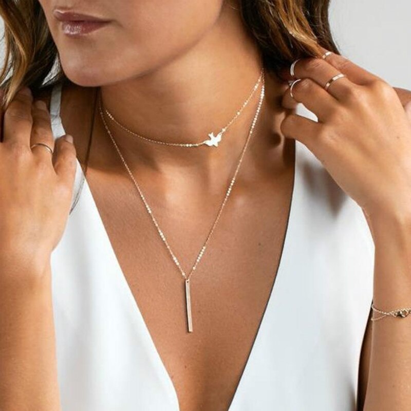 Подвеска серебряная палочка Rod Silver