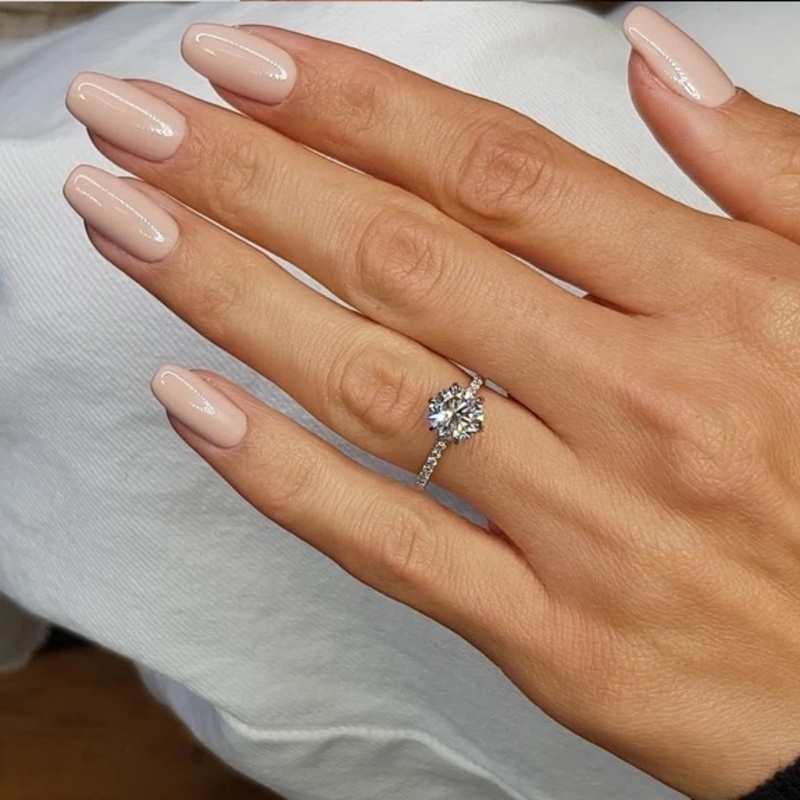 Кольцо серебряное с кристаллами Glitter Ring Crystals Silver