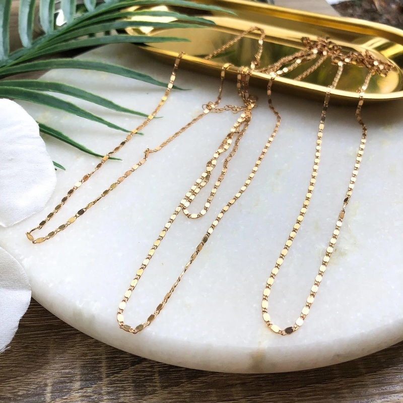 Цепочка золочёная Prestige Transformer Chain Gold ширина 2mm, длина 200cm