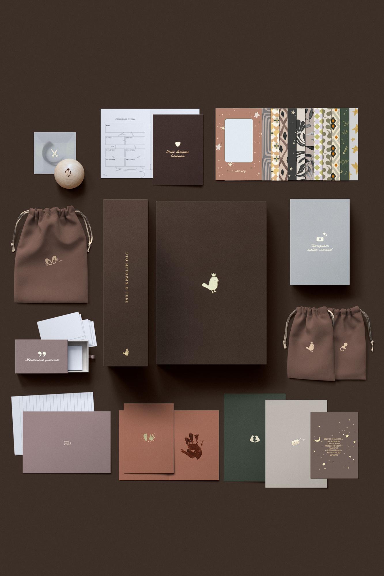 Большой мемори-бокс (Шоколад)