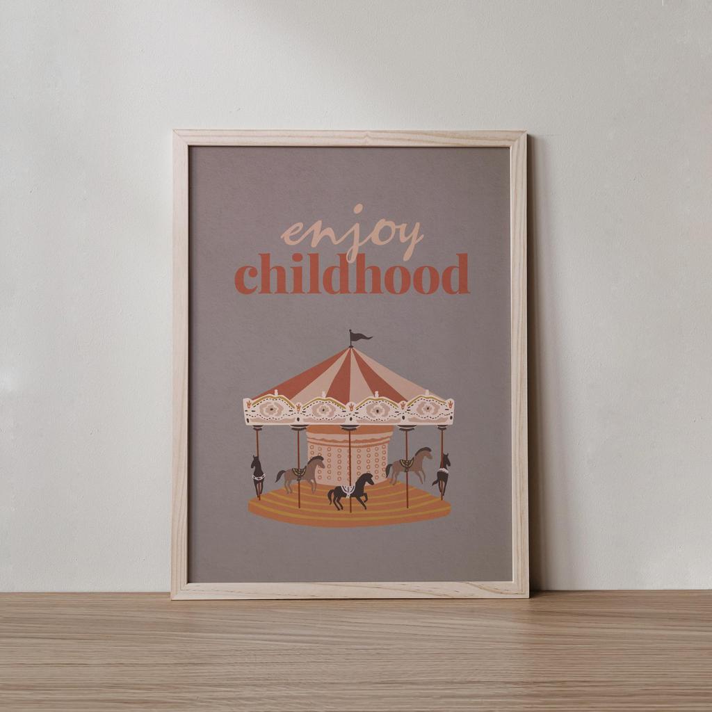Постер «Enjoy Childhood»