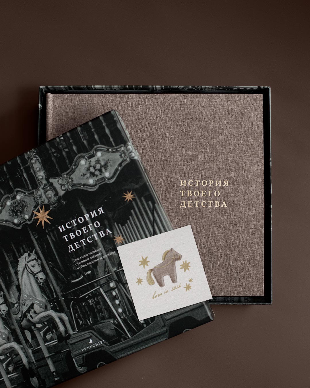 Детский альбом «История твоего детства» (Лошадка)