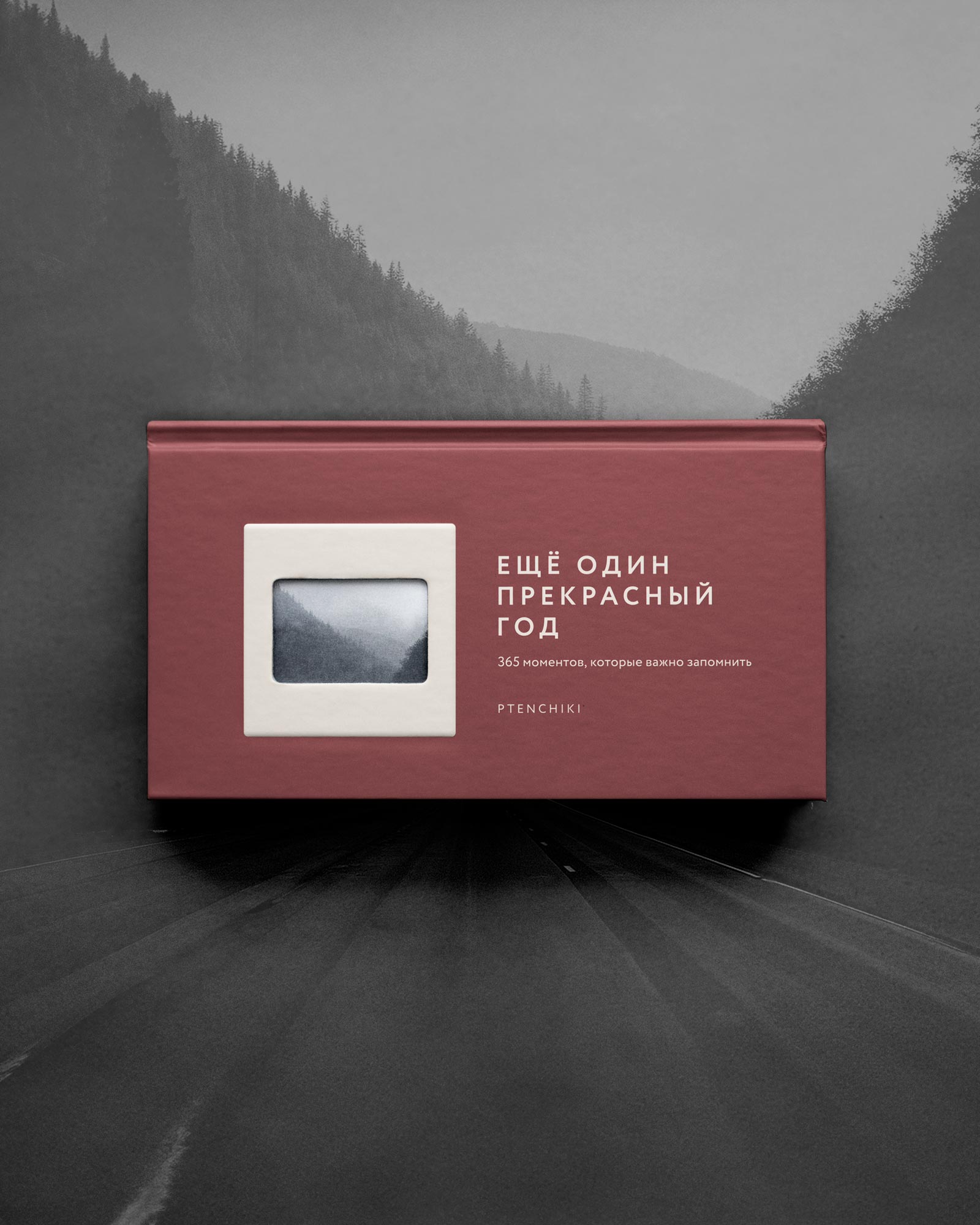 Блокнот «Ещё один прекрасный год» (Бордовый)