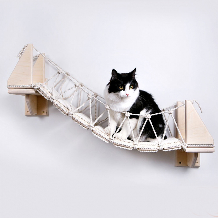 Мостик-лесенка с перилами на стену (арт. 106)