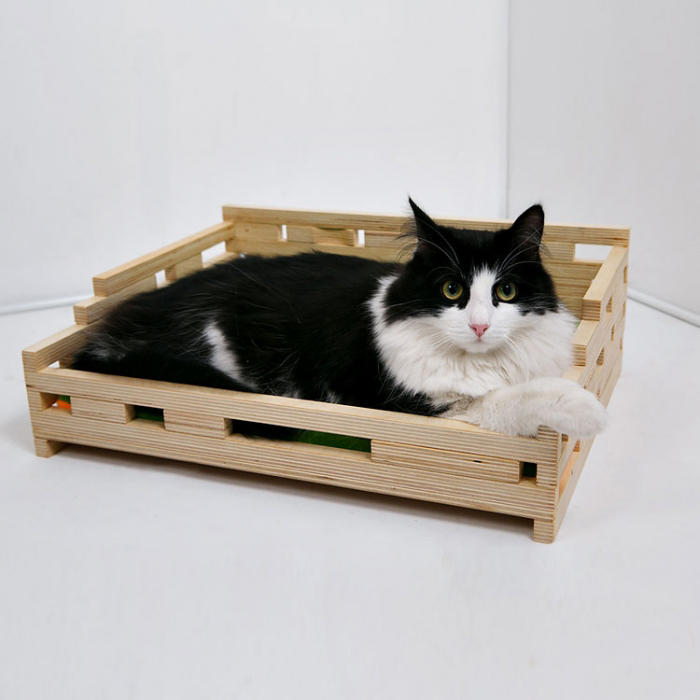 Напольная кровать-лежанка для кошек и собак (арт. 30456240)