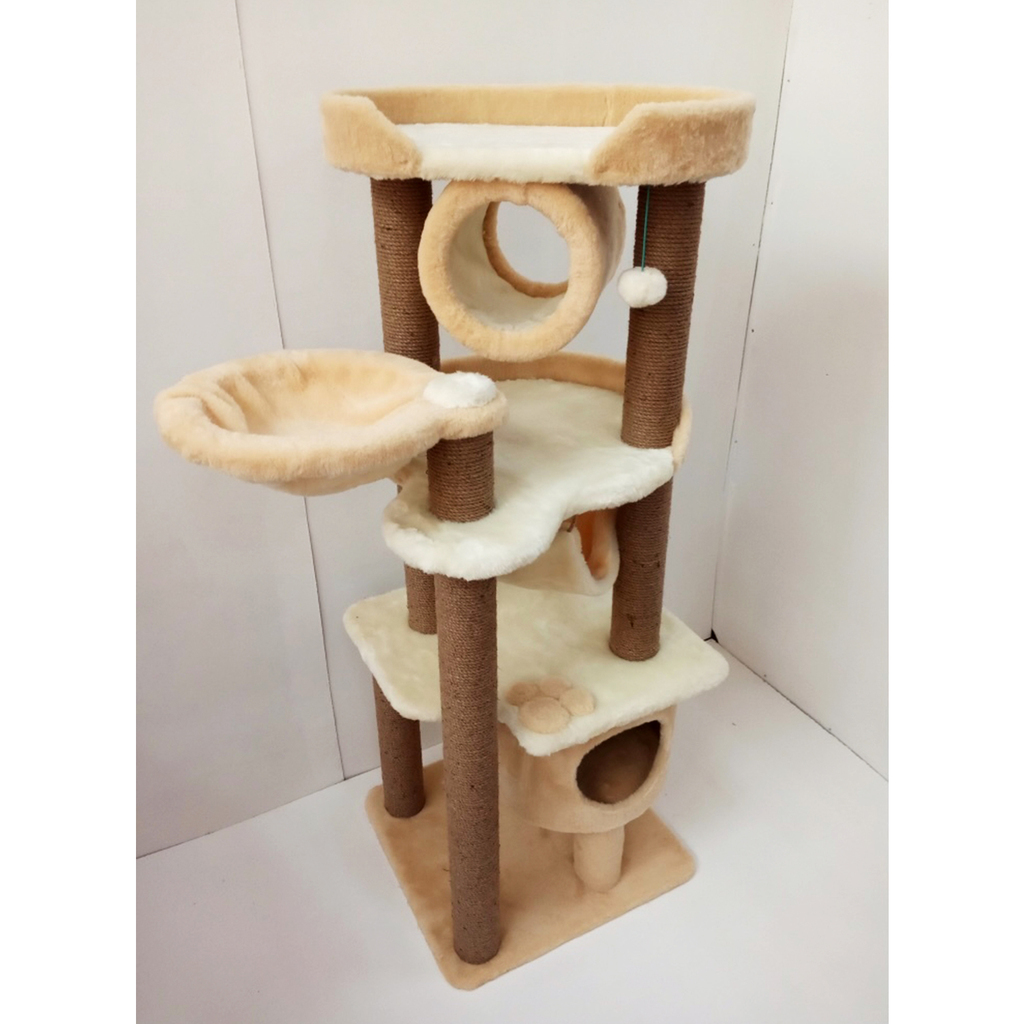 Комплекс игровой для двух небольших кошек 160 см (арт. 96)