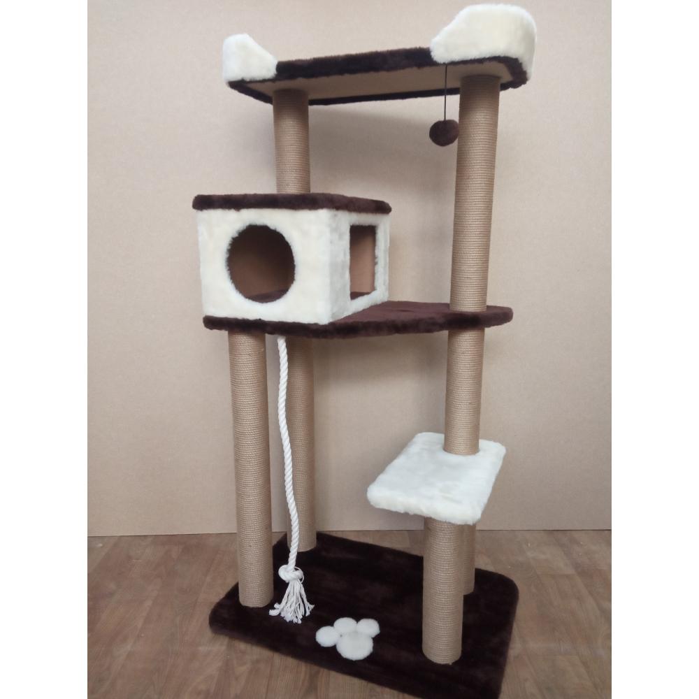 Небольшой игровой комплекс для кошек 143 см (арт. 081)