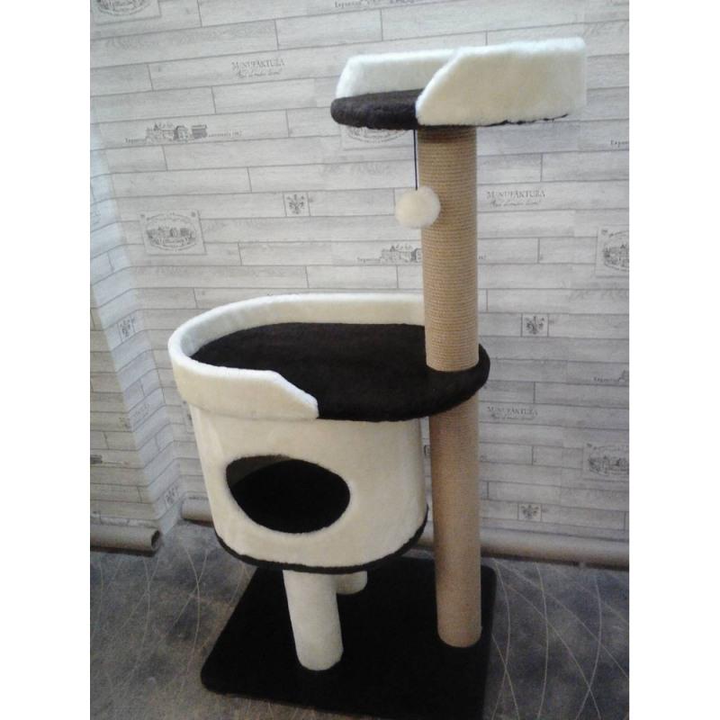 Небольшой комплекс для кошек с домиком (арт. 008)