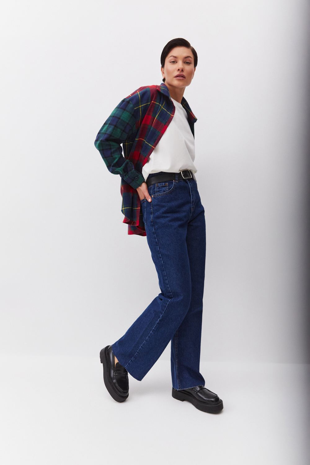 Джинсы прямые