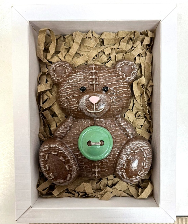 Мишка с пуговкой