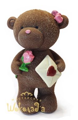 Мишка с письмом