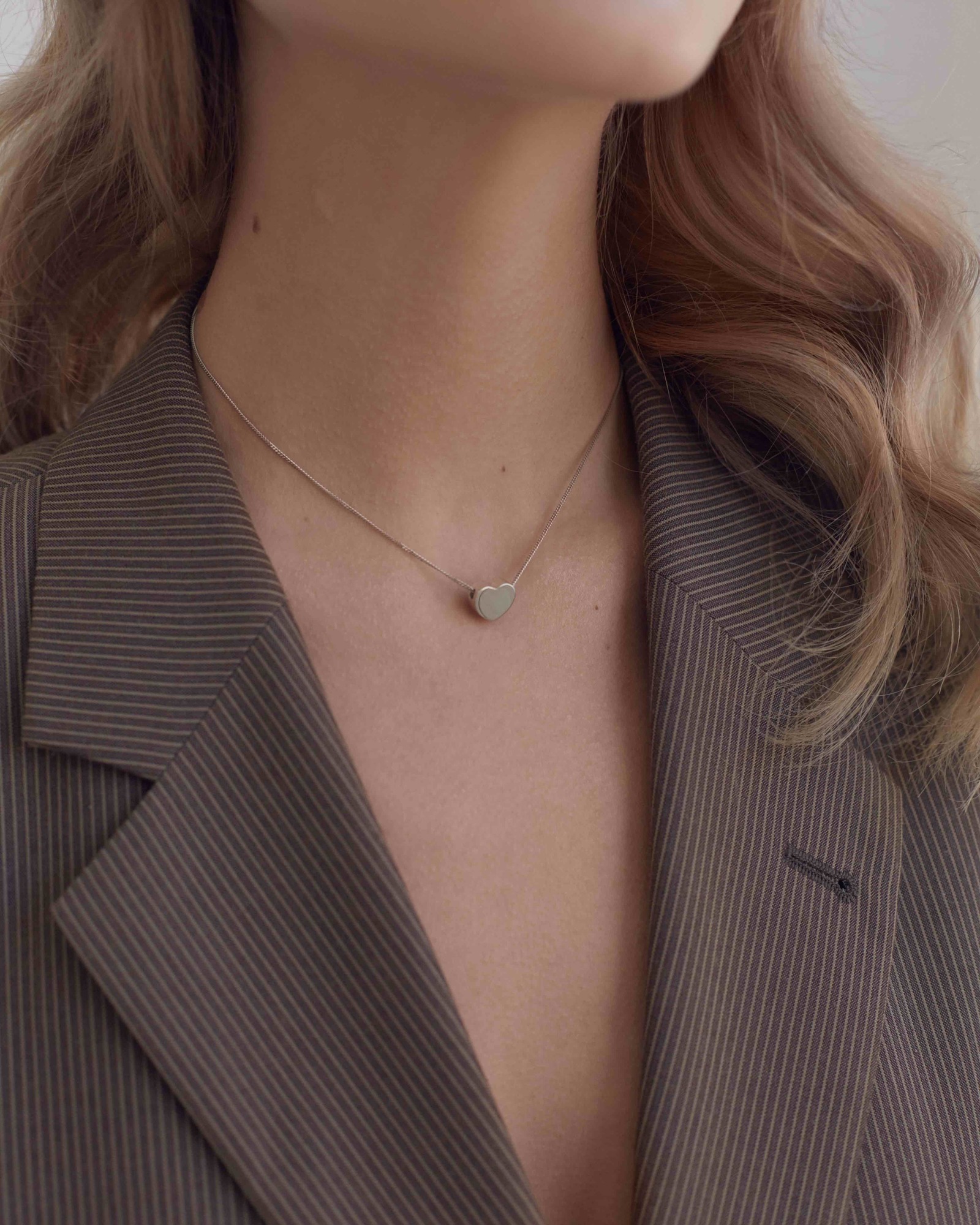 чокер с сердечком