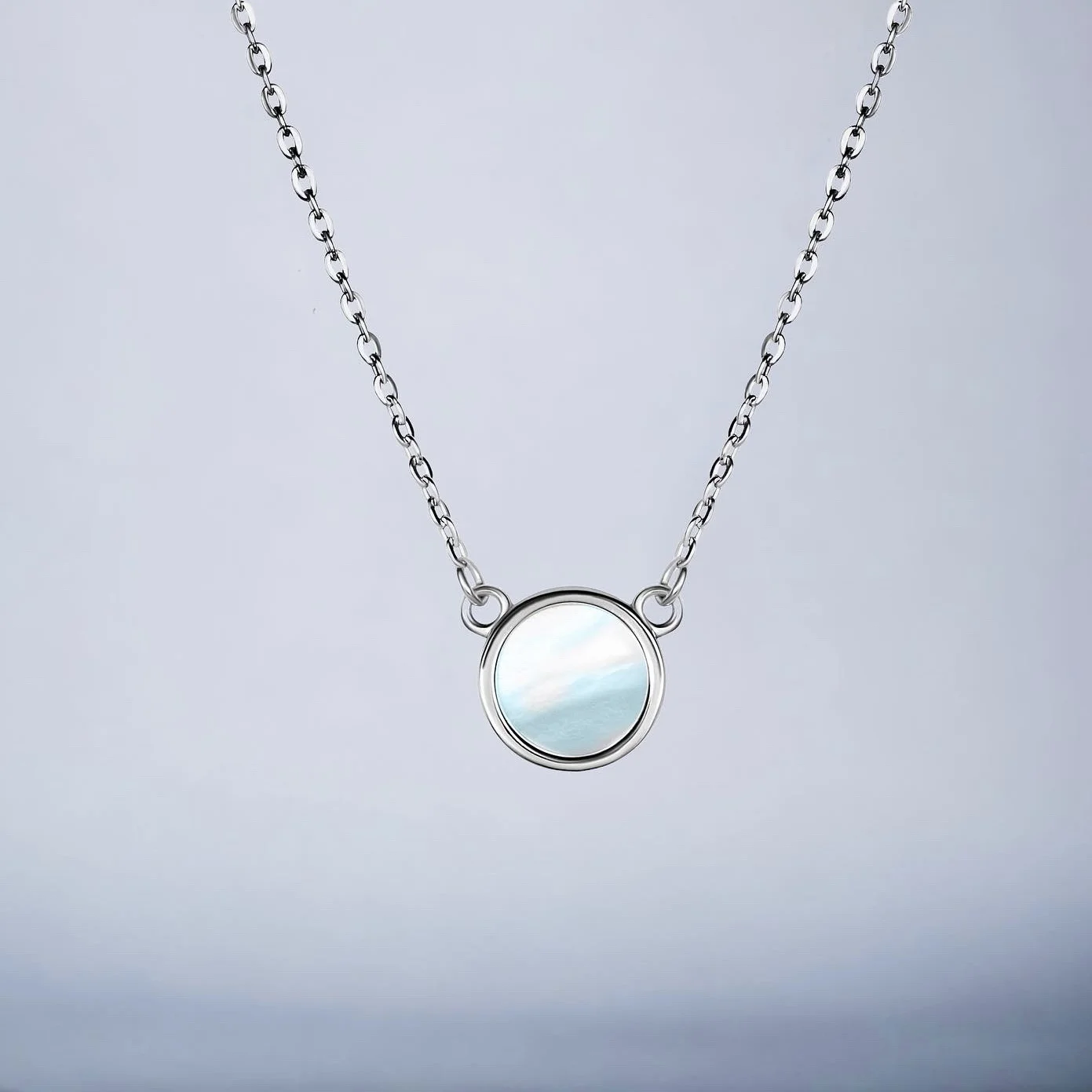 колье с перламутром 10 mm