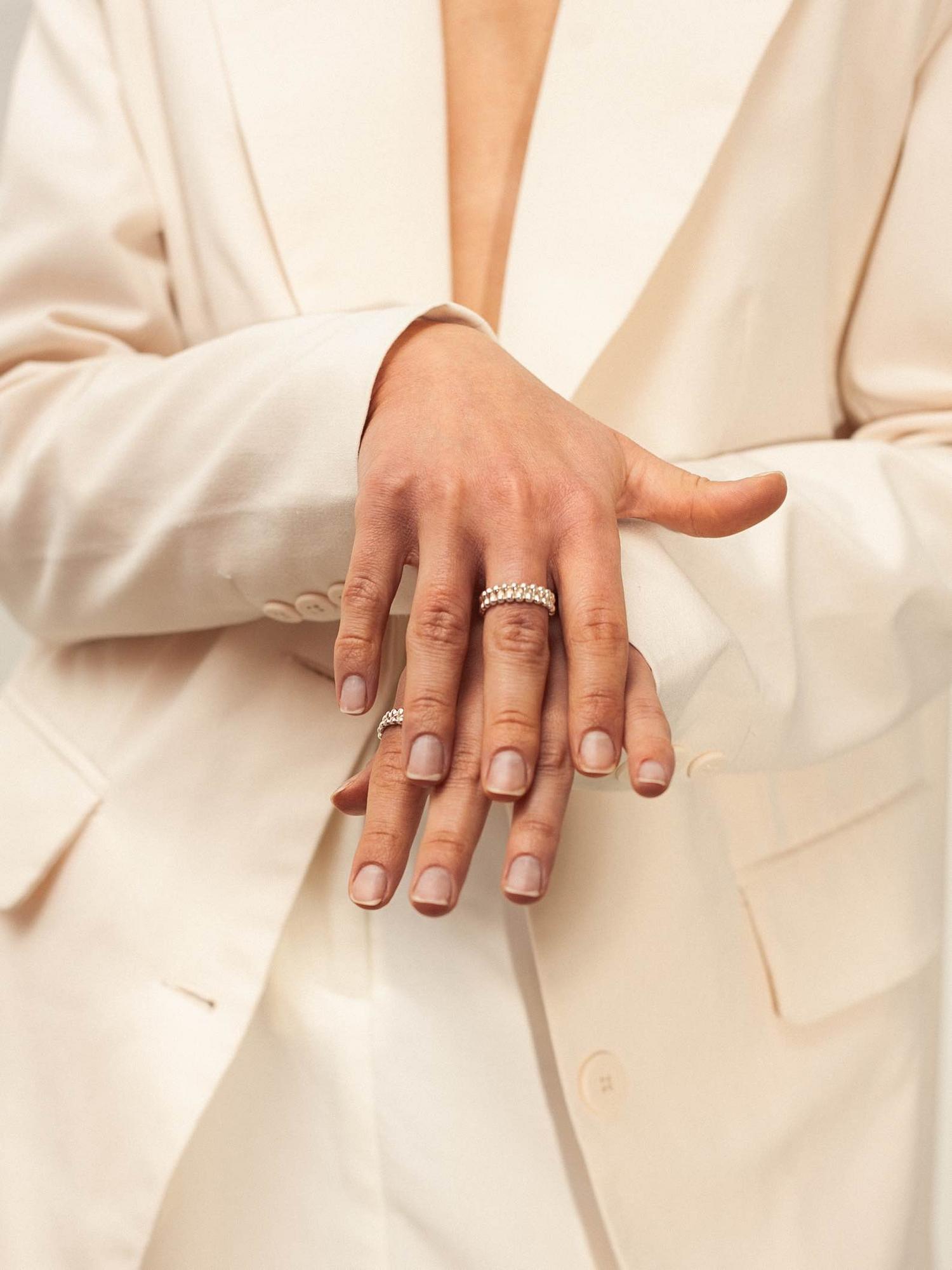 кольцо Капли крупные