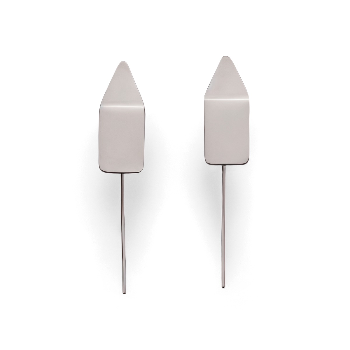 серьги Плавник