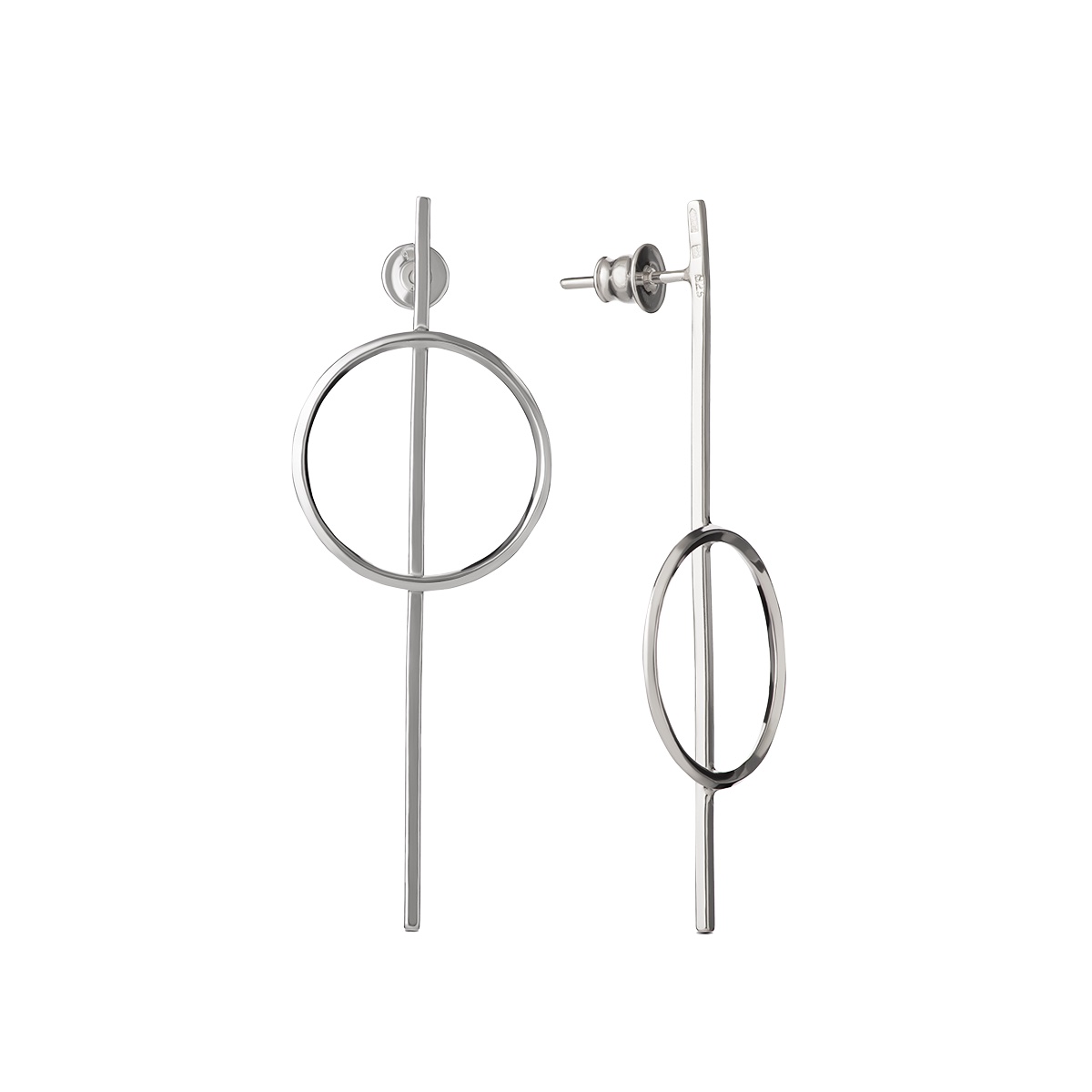 серьги Асимметрия