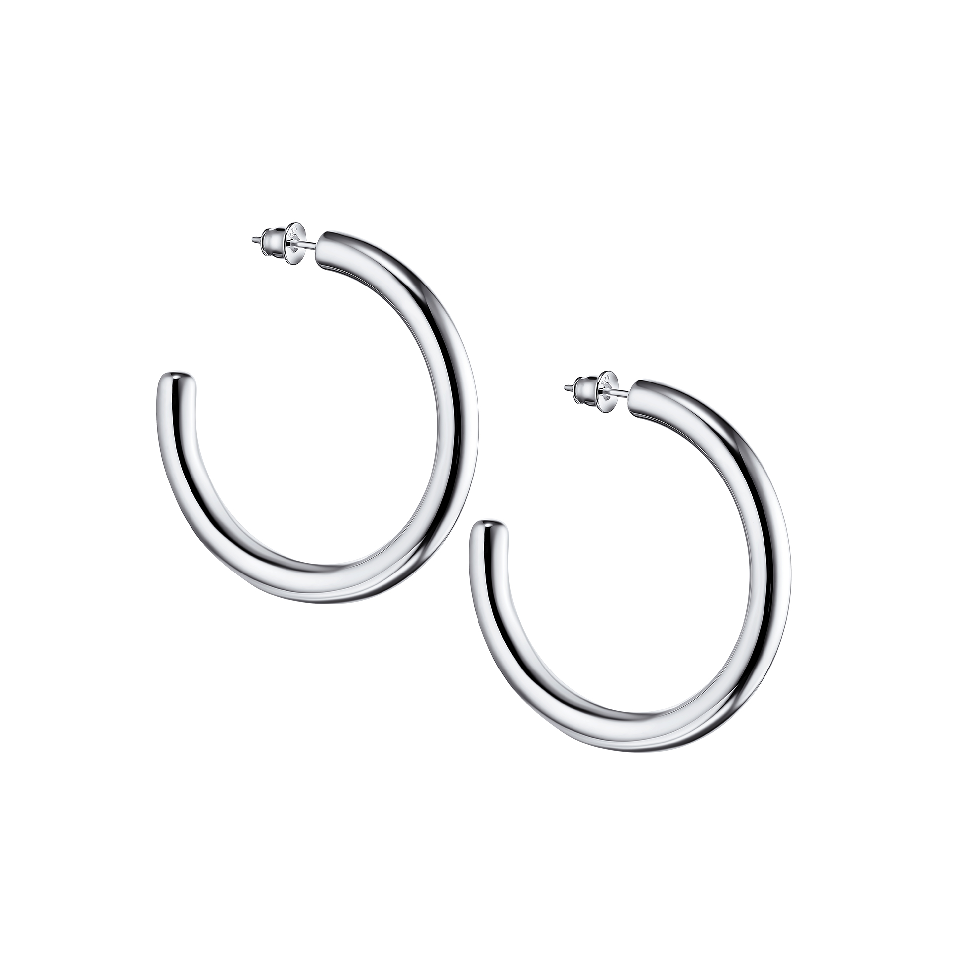 серьги Бублики большие