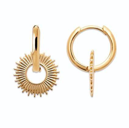 серьги Солнце