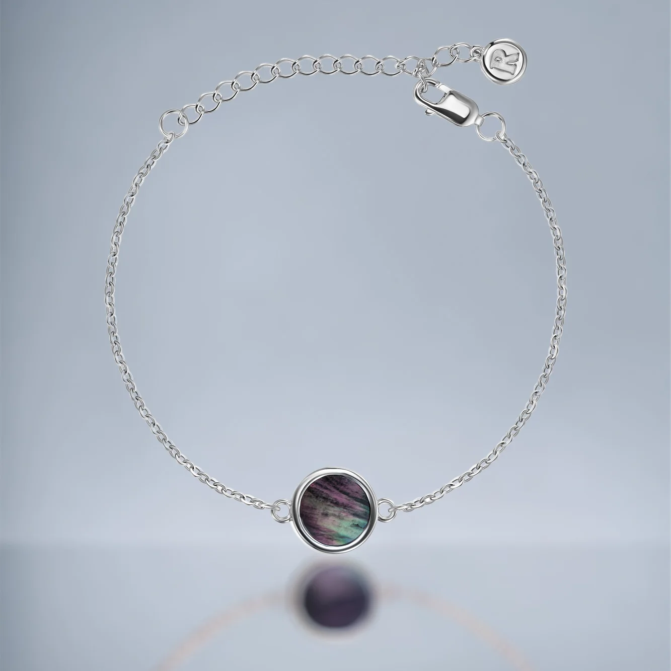 браслет с черным перламутром