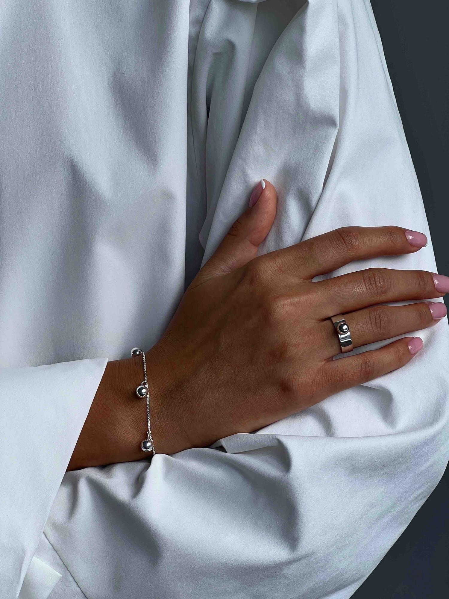 браслет 6 шариков