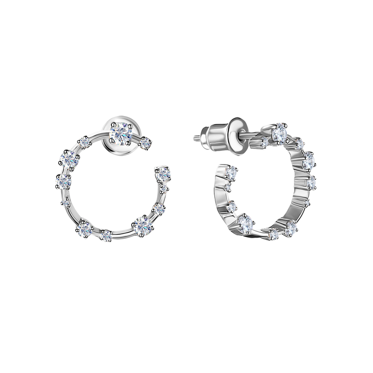 Серьги Полумесяц