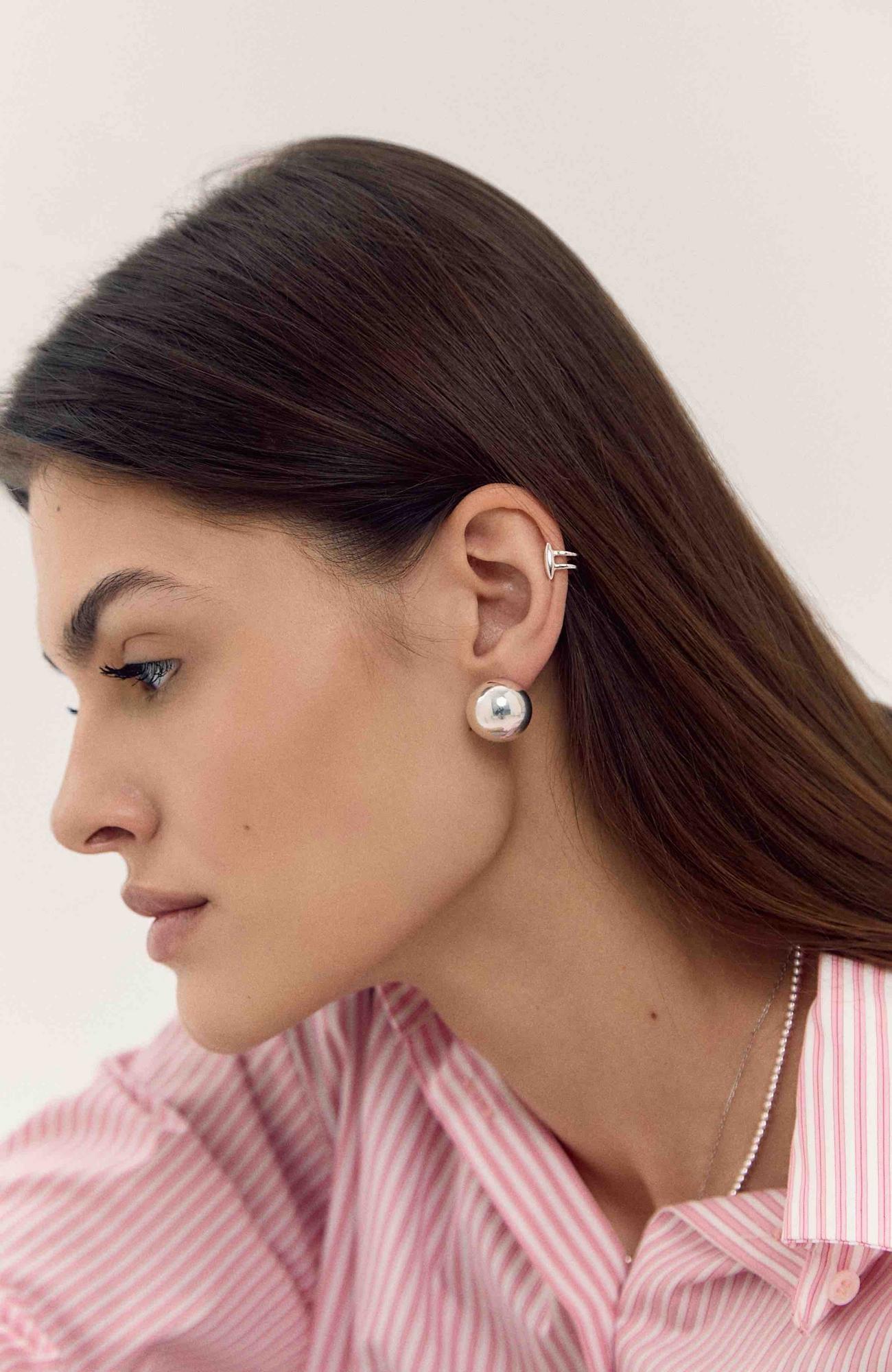 серьги Шары-гиганты