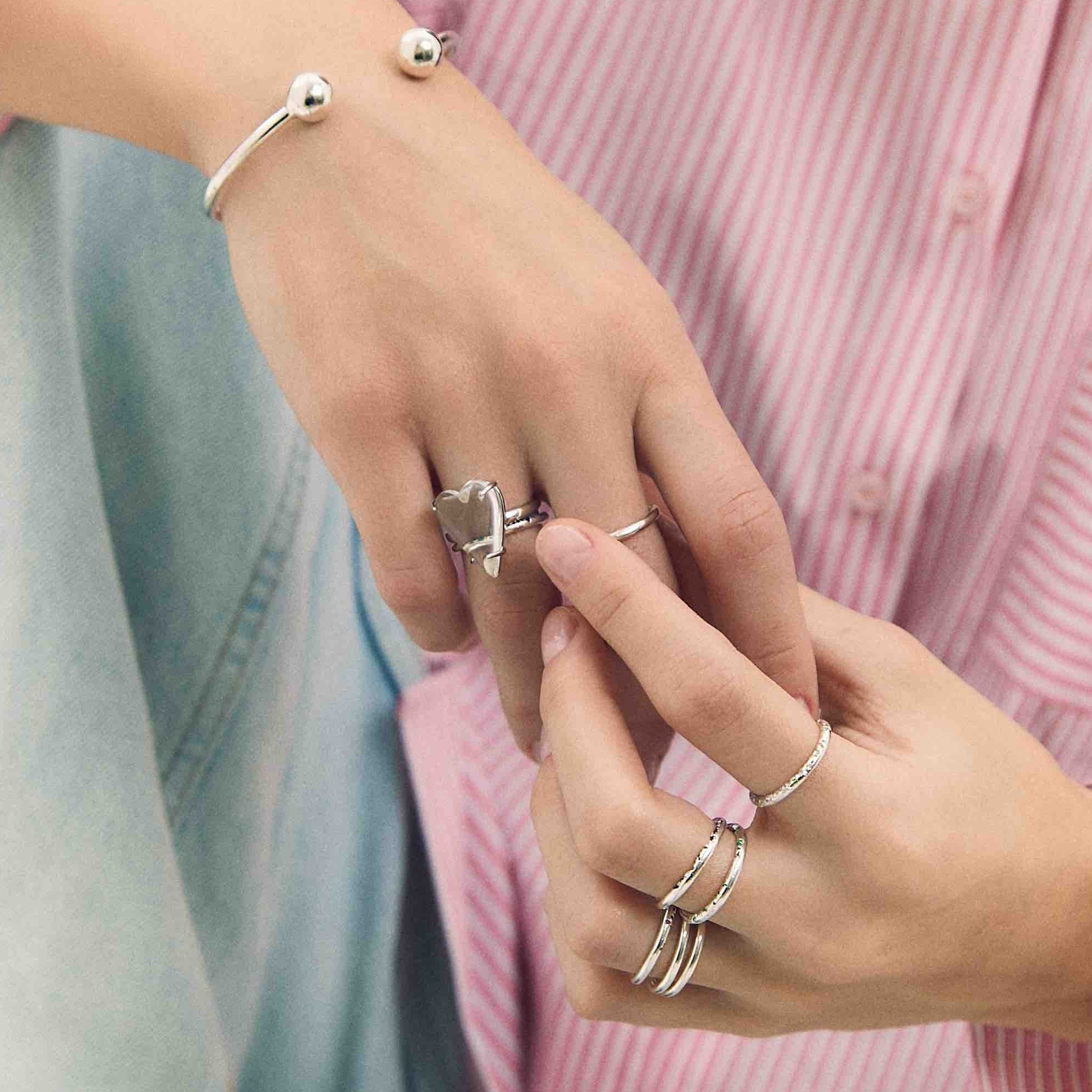 кольцо Passion с горным хрусталем