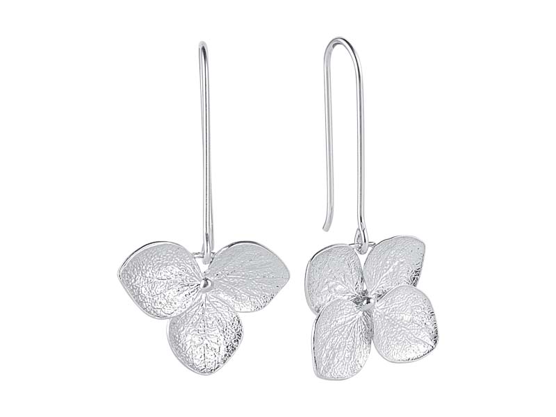 Серьги Гортензия гранд