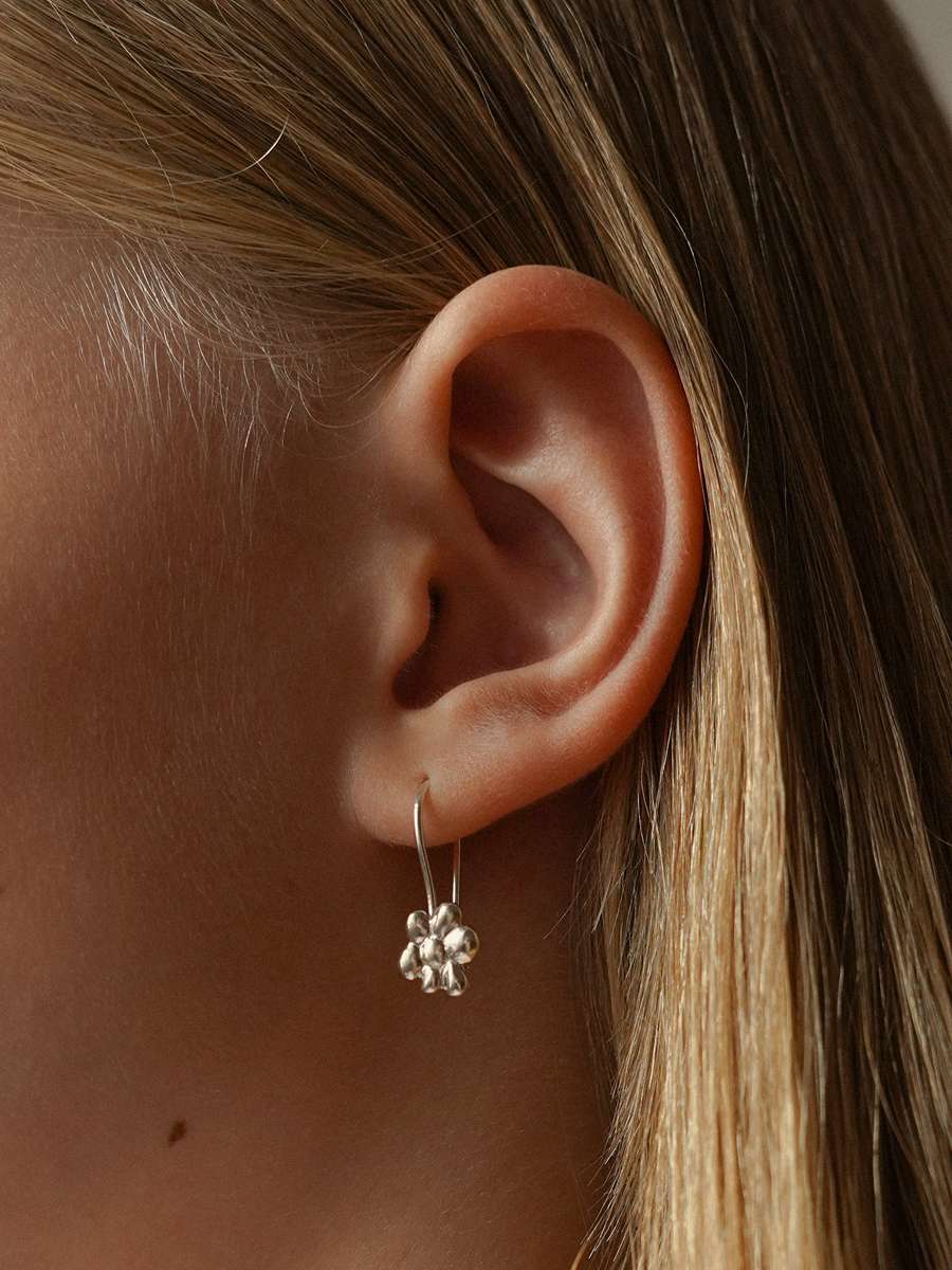 Серьги Цветочки