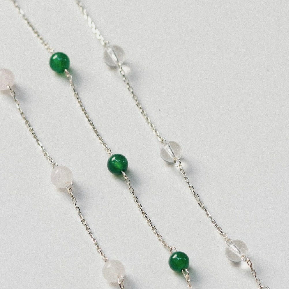 анклет с камнями