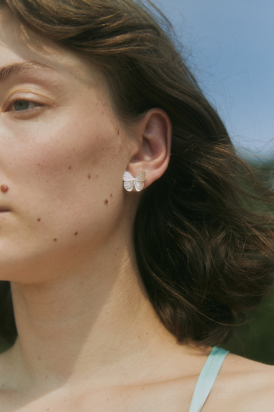 Серьги Бабочки