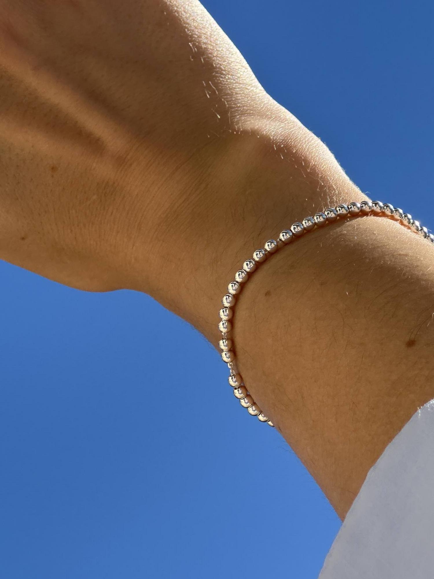 браслет из шариков