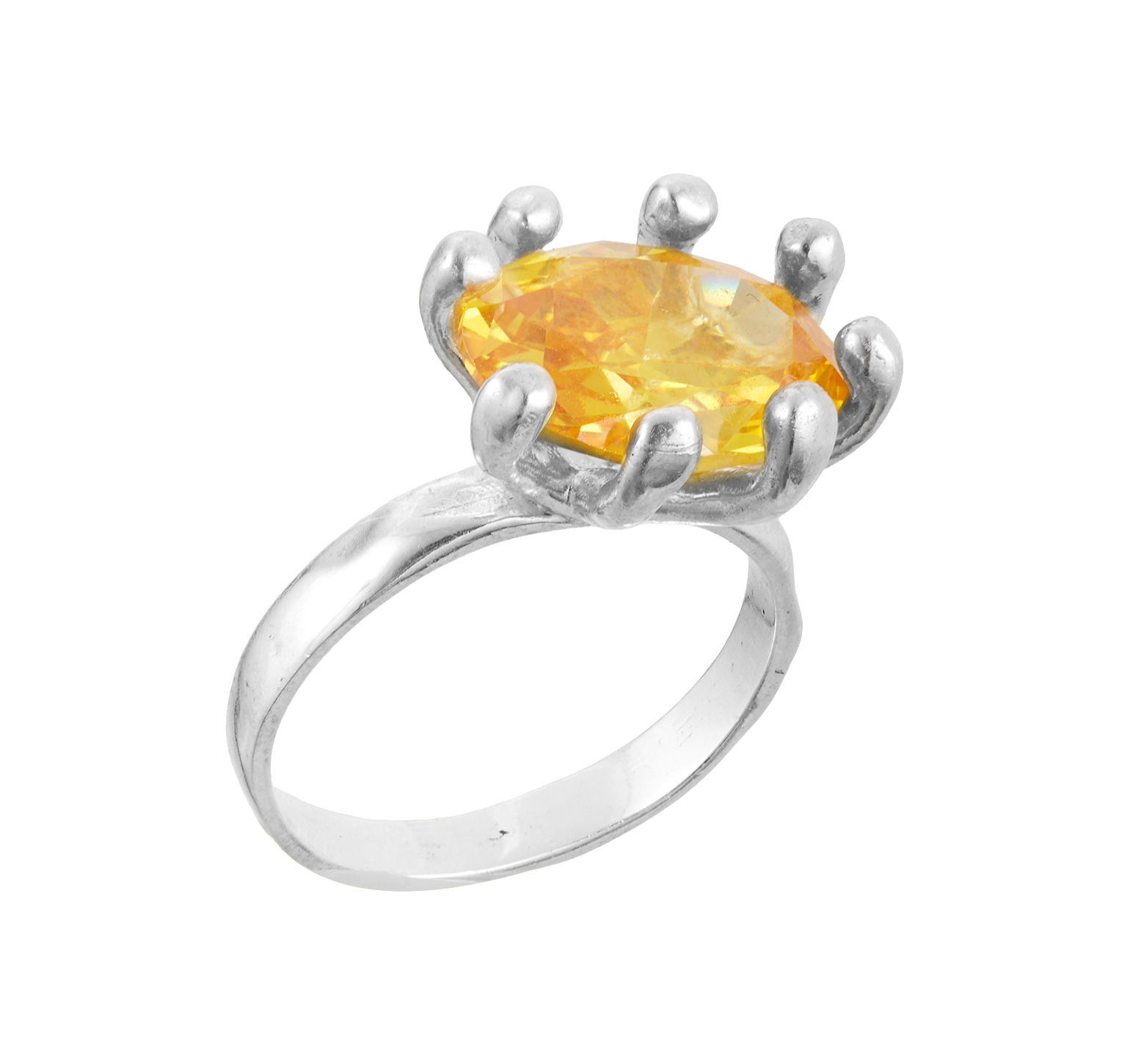 кольцо Нимфеус желтое