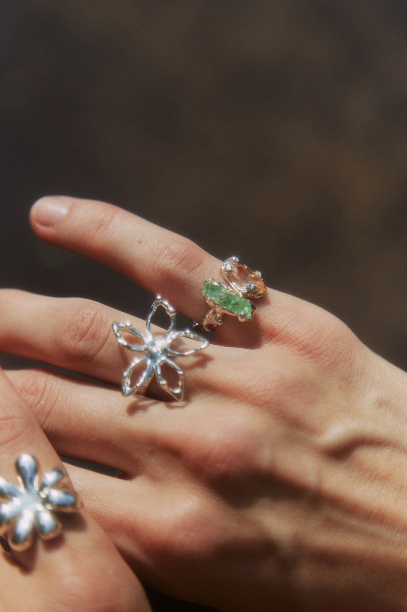 кольцо Сказочное голубо-фиолетовый