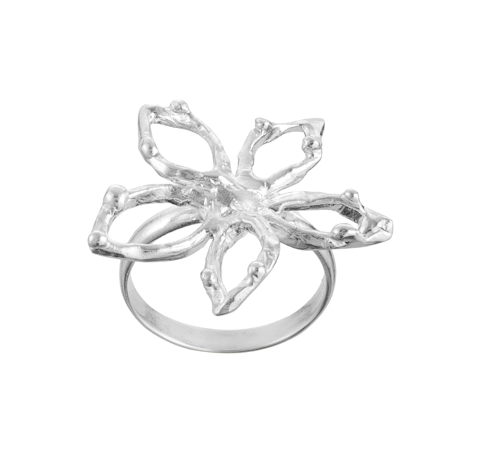 кольцо Цветок