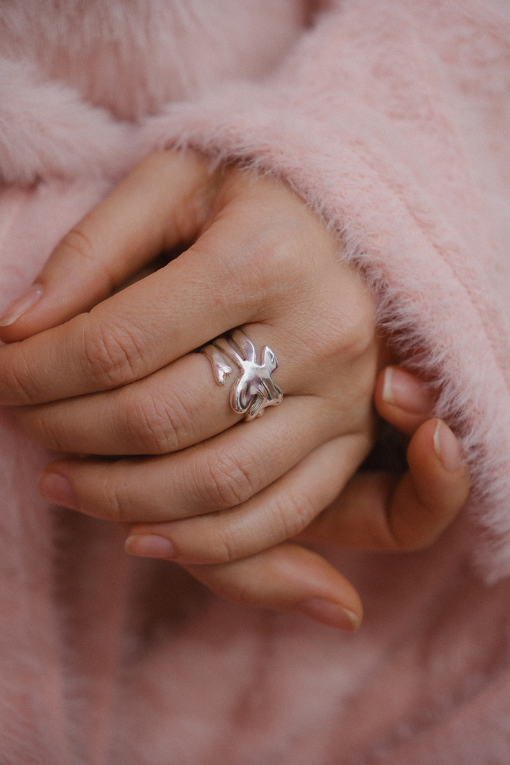 кольцо Капля