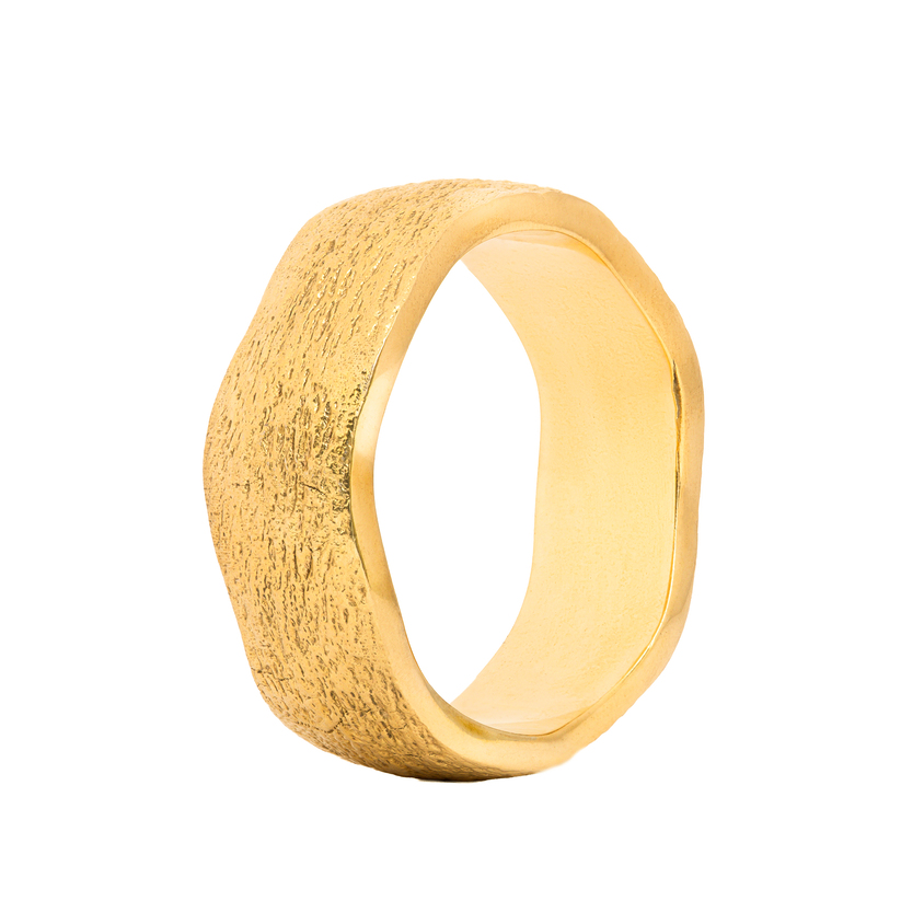 кольцо Foil (фольга) позолота