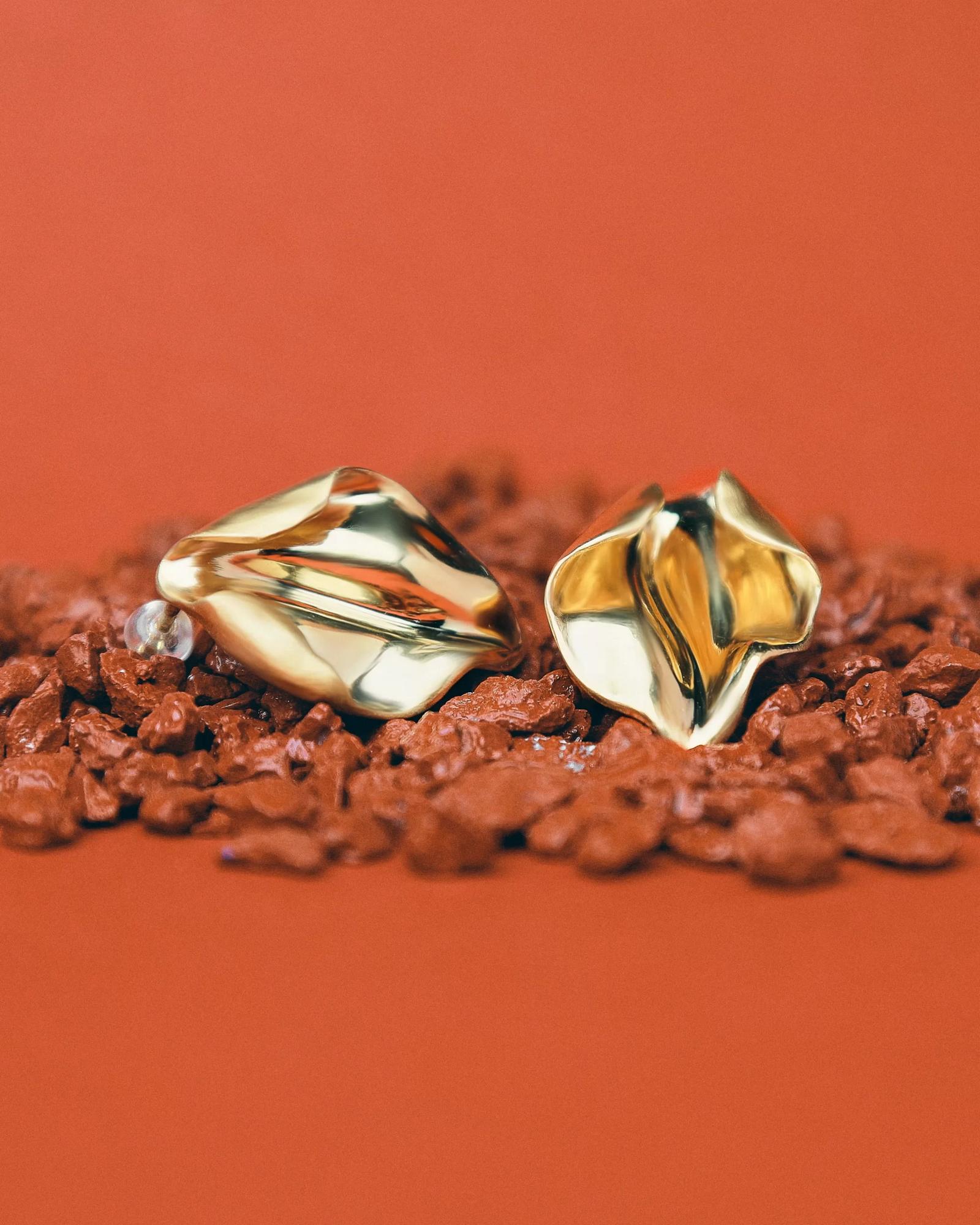 серьги Piora (ПИОРА) позолота