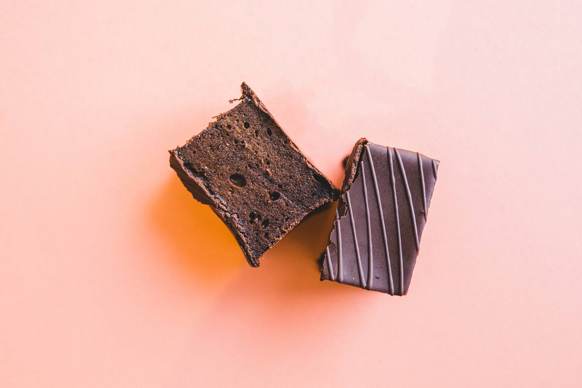 Пирожное «Птичье молоко», шоколадное